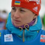 Украинская биатлонистка Валя Семеренко завоевала медаль в спринте