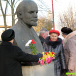 КРАСНЫЙ – ЦВЕТ РЕВОЛЮЦИИ. Сенненскія коммунисты отметили 94-ю годовщину Октябрьской революции.
